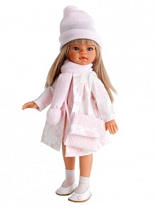 Кукла Эмили осенний образ, блондинка, 33 см. (Antonio Juans Munecas, 2580Bl)