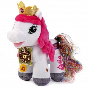 Озвученная мягкая игрушка – Пони Радуга, 23 см (Мульти-пульти, V62286/23)