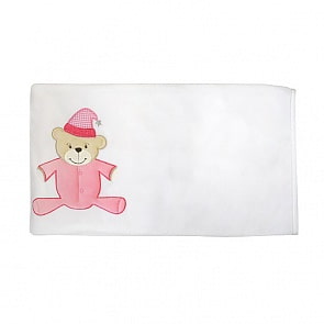 Плед флисовый Kidboo Teddy Boo, 100% полиэстер, 80 х 120 см, pink (Kidboo, 00-0012041 pink)