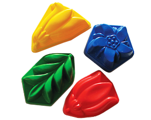 Набор формочек «Разноцветный» (Плэйдорадо, 70014)