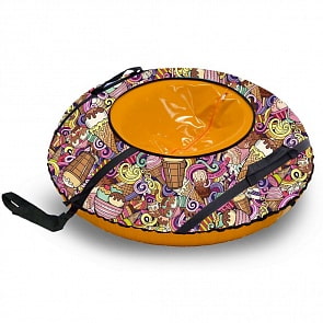 Санки надувные – Тюбинг Оксфорд Ice Cream, 107 см (RT, 7041rt)