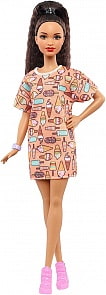 Кукла Барби, серия Игра с Модой. Barbie Fashionistas (Mattel, DVX78-FBR37)