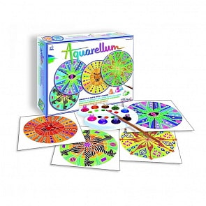 Акварельная раскраска – Мандала. Африканские узоры (Sentosphere, 676)