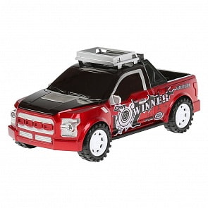 Машина инерционная, свет + звук, разные цвета (B1700196) (ассортимент)