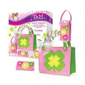Набор для творчества "Клевер", 3 аксессуара (Docha&Mama, 9579d&m)