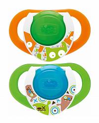 Пустышка латексная 12+, 2 шт. (Chicco, 5714.00) - миниатюра