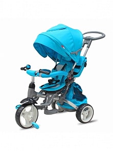 Велосипед 3-х колесный Т500 Modi 2016 Aluminium blue sky (RT, 5345RT)