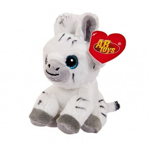 Мягкая игрушка – Зебра, 14 см (ABtoys, M0072)