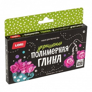 Глина полимерная – Украшения. Весенние цветы (Lori, Пз/Пг-010)
