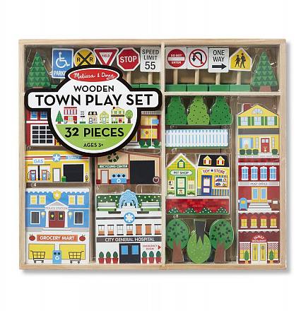 Набор деревянных игрушек - Город 