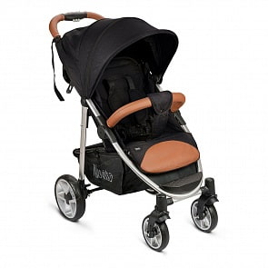 Прогулочная коляска Nuovita Corso, nero, argento/черный, серебристый (Nuovita, NUO-M2618_Nero, Argento/Черный, Серебристый)