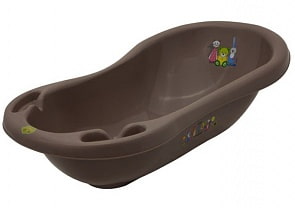 Ванночка детская – Mishka, 84 см. Коричневая (Maltex, 5351_коричневый) 