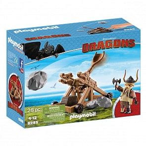 Playmobil Драконы: Гоббер с катапультой (Playmobil, 9245pm)