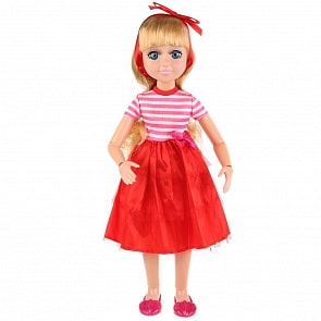 Интерактивная кукла - Кристина, 46 см, с аксессуарами (Карапуз, KR18605-RU)