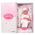 Кукла-младенец Аманда в розовом 40 см мягконабивная  - миниатюра №3