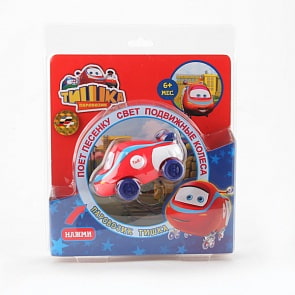 Игрушка «Паровозик Тишка», со световыми и звуковыми эффектами, русифицированный (Играем вместе, 5R-WLSsim)