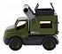 Автомобиль военный в сеточке КонсТрак – фургон  - миниатюра №1