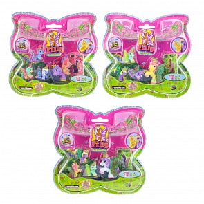 Набор игровой «Filly» - Бабочки с блестками «Волшебная семья» (Dracco, M770041-3850)