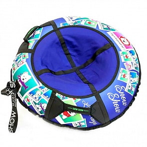 Санки надувные – Тюбинг, фотосессия собачек, диаметр 105 см (RT, 6766rt)