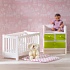 Кукольная мебель для домика - Кровать с пеленальным комодом  - миниатюра №1