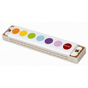 Игрушка музыкальная «Губная гармошка» деревянная (Janod, J07609)