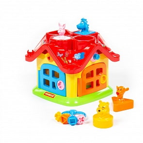 Теремок логический Disney Винни и его друзья (Полесье, П-78247) (ассортимент)