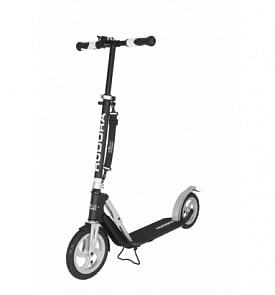 Двухколесный самокат Hudora Big Wheel Air 230, black/черный (Hudora, 14031)