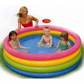 Бассейн надувной Радуга (Intex, 56441)