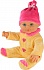 Кукла Малышка Сердечки, размер 30 см.  - миниатюра №1