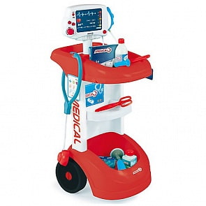 Электронная тележка доктора, со звуком (Smoby, 24475)