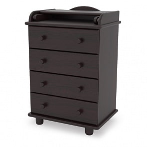 Комод детский Гандылян КО-2010-5 Аистенок mini, махагон (Gandylyan, GAN-КО 2010-5_махагон)