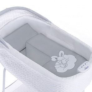 Комплект постельного белья Simplicity Dreams, Bunny Stars (5 предметов, серый)