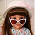 Кукла - Ханна, летний наряд с очками, 50 см  - миниатюра №1