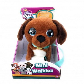 Щенок интерактивный Club Petz - Mini Walkiez Chocolab, ходячий, со звуковыми эффектами (IMC toys, 99869)