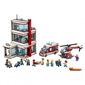 Конструктор из серии Lego City - Городская больница (Lego, 60204-L)