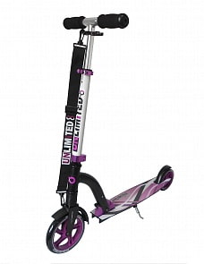 Двухколесный самокат Unlimited Cushion purple Y-Scoo, 4395RT