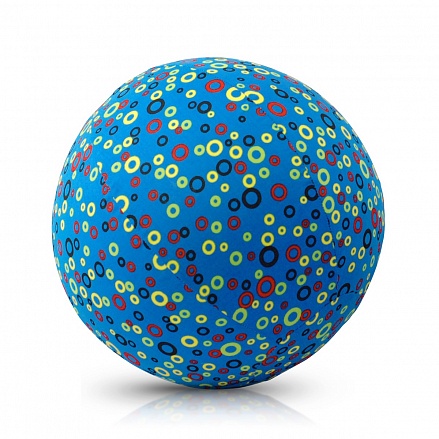 Воздушный мяч с набором шариков и чехлом – Кружочки/Circles, синий 