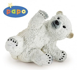 Фигурка Играющий полярный медвежонок (Papo, 50143_papo)