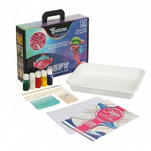 Малый набор Эбру из серии Тролли, в коробке (Master IQ, 826)