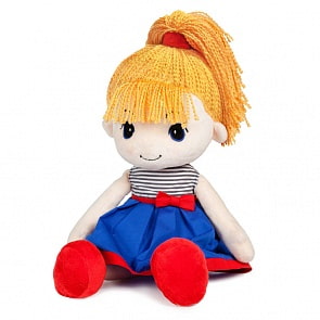 Мягкая кукла Стильняшка Блондинка, 40 см. (Maxitoys, MT-HH-R9038E4)