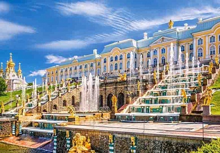 Пазлы Castorland – Петергофский дворец г. Санкт-Петербург Россия, 1000 элементов 