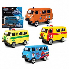 Машинка UAZ 39625 - Специального назначения, 1:43 (Autotime, 65203)