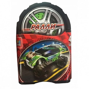 Конструктор - Машинка, 41 деталь в банке (Город Мастеров, BL-5522-Rsim)