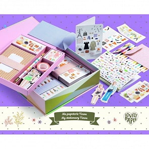 Набор канцелярских принадлежностей - Тину (Djeco, DD03501k)