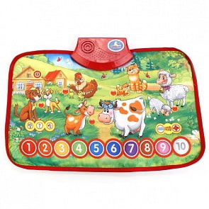 Музыкальный коврик-пианино Мамы и малыши, стихи М. Дружининой (Умка, HX05013-A-R3sim)