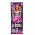 Кукла Штеффи в розовом платье с принтом единорог, 29 см  - миниатюра №2