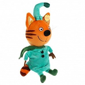 Игрушка мягкая Три Кота - Компот, 20 см, музыкальный чип (Мульти-пульти, V92662-20)