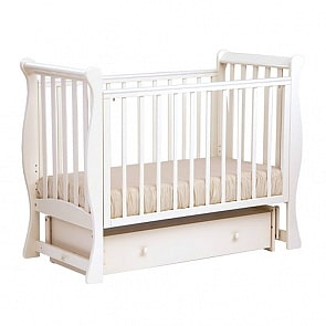 Кровать детская Лель АБ 21 Лаванда маятник универсальный, ваниль (Лель, LIEL-АБ 21_ваниль)