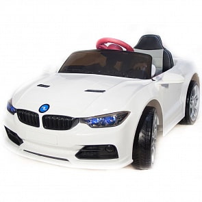 Электромобиль BMW 3 G, белый, свет и звук (ToyLand, bbh-718b_белый)