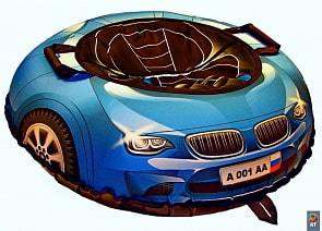 Тюбинг из серии Эксклюзив - Super Car Bmw, синий, диаметр 100 см (RT, 6924rt)
